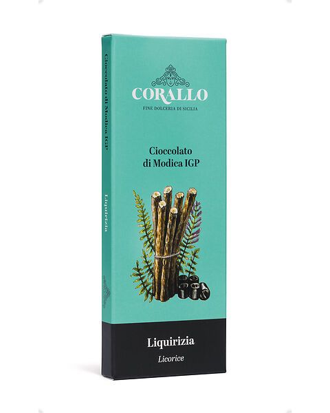 Cioccolato di Modica IGP alla liquirizia