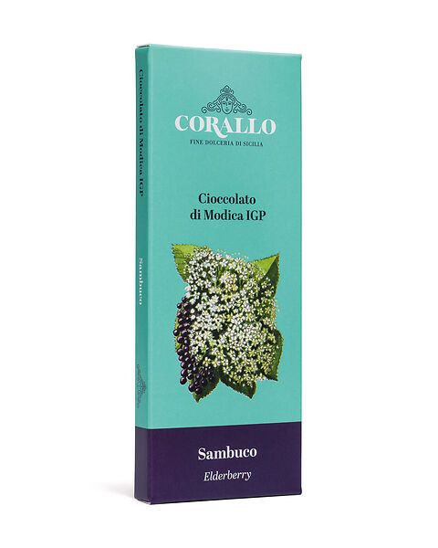 Cioccolato di Modica IGP al sambuco