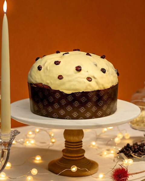 Panettone artigianale al cioccolato bianco